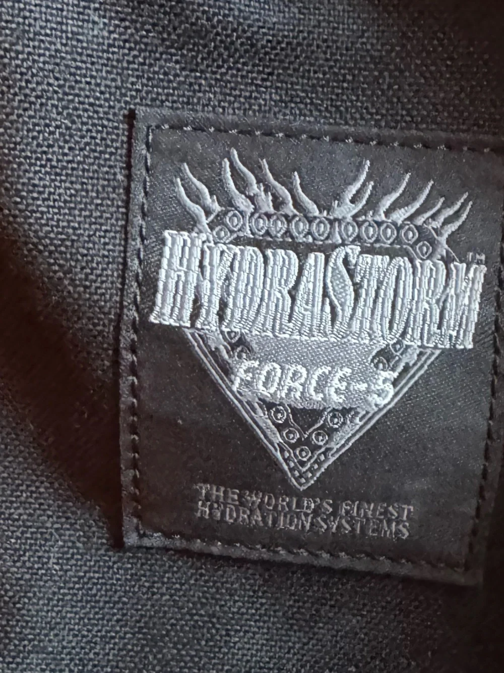 Black HydroStorm Force-5 Logo Patch Backpack - never used